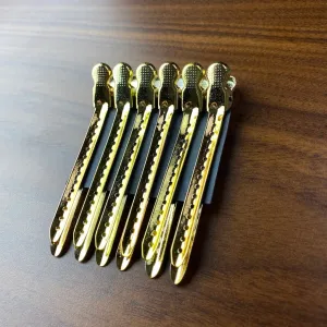 12 Piece Set Nova Professional Metal Hair Clips