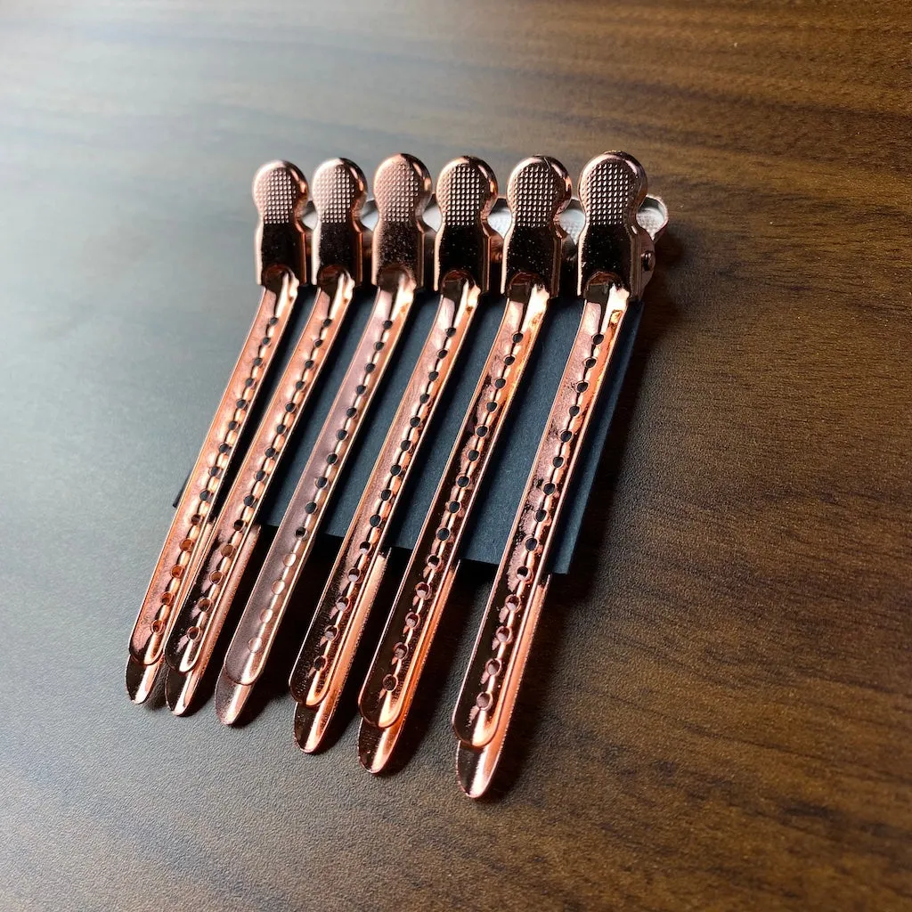 12 Piece Set Nova Professional Metal Hair Clips