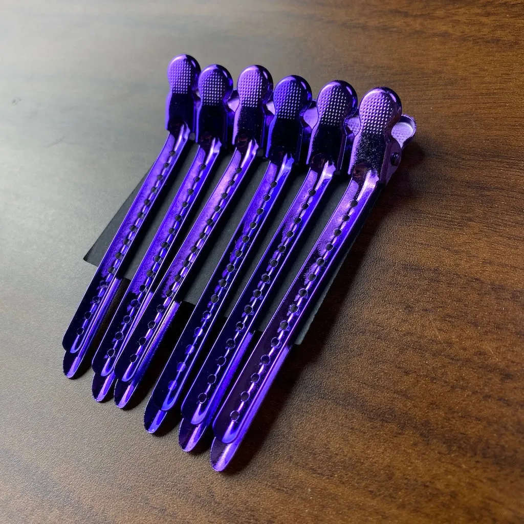 12 Piece Set Nova Professional Metal Hair Clips