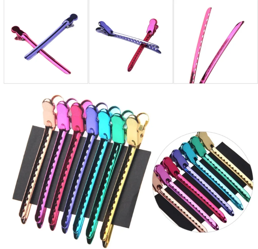 12 Piece Set Nova Professional Metal Hair Clips