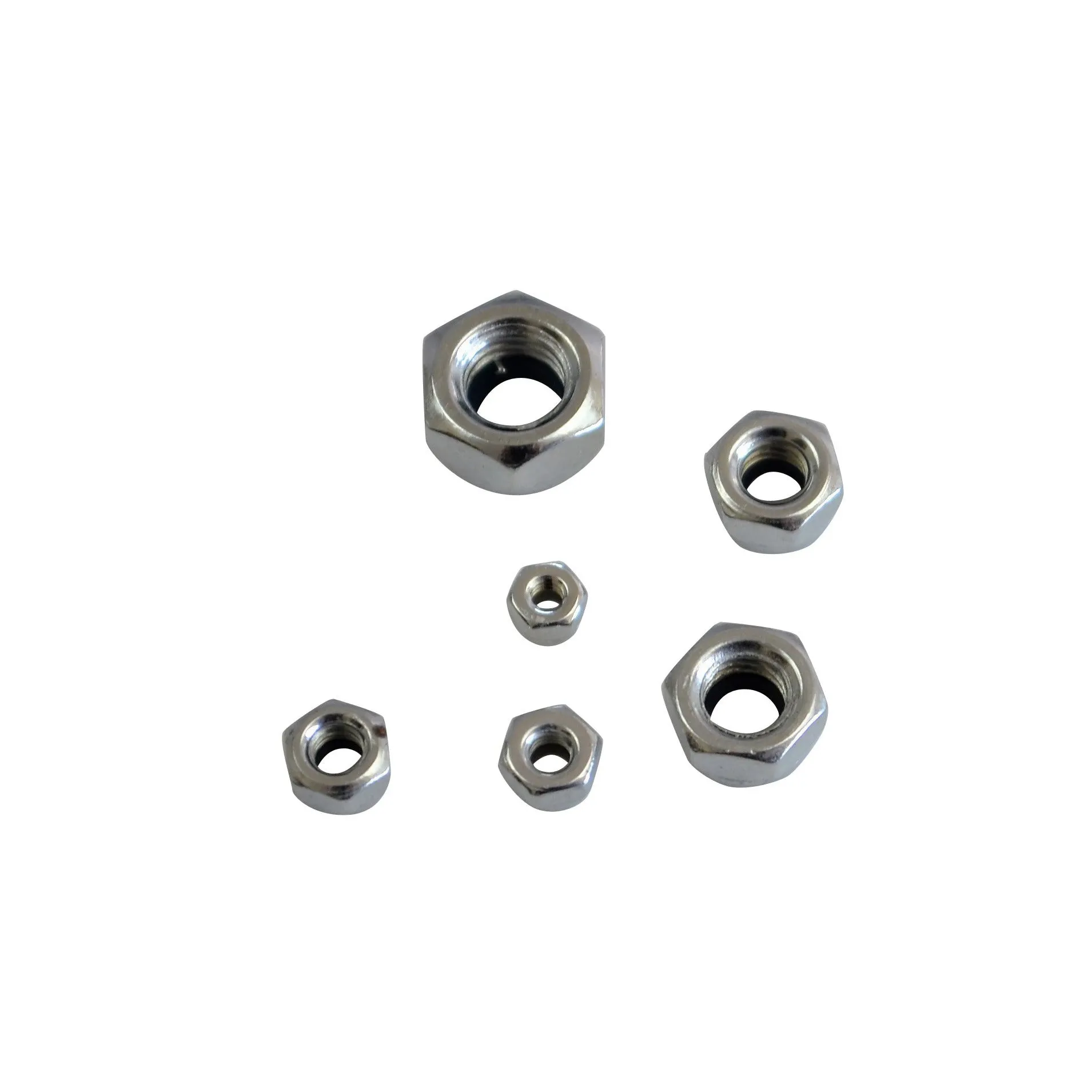 300pc Hex Nylock Nylon Carbon Steel Nut Grab Kit