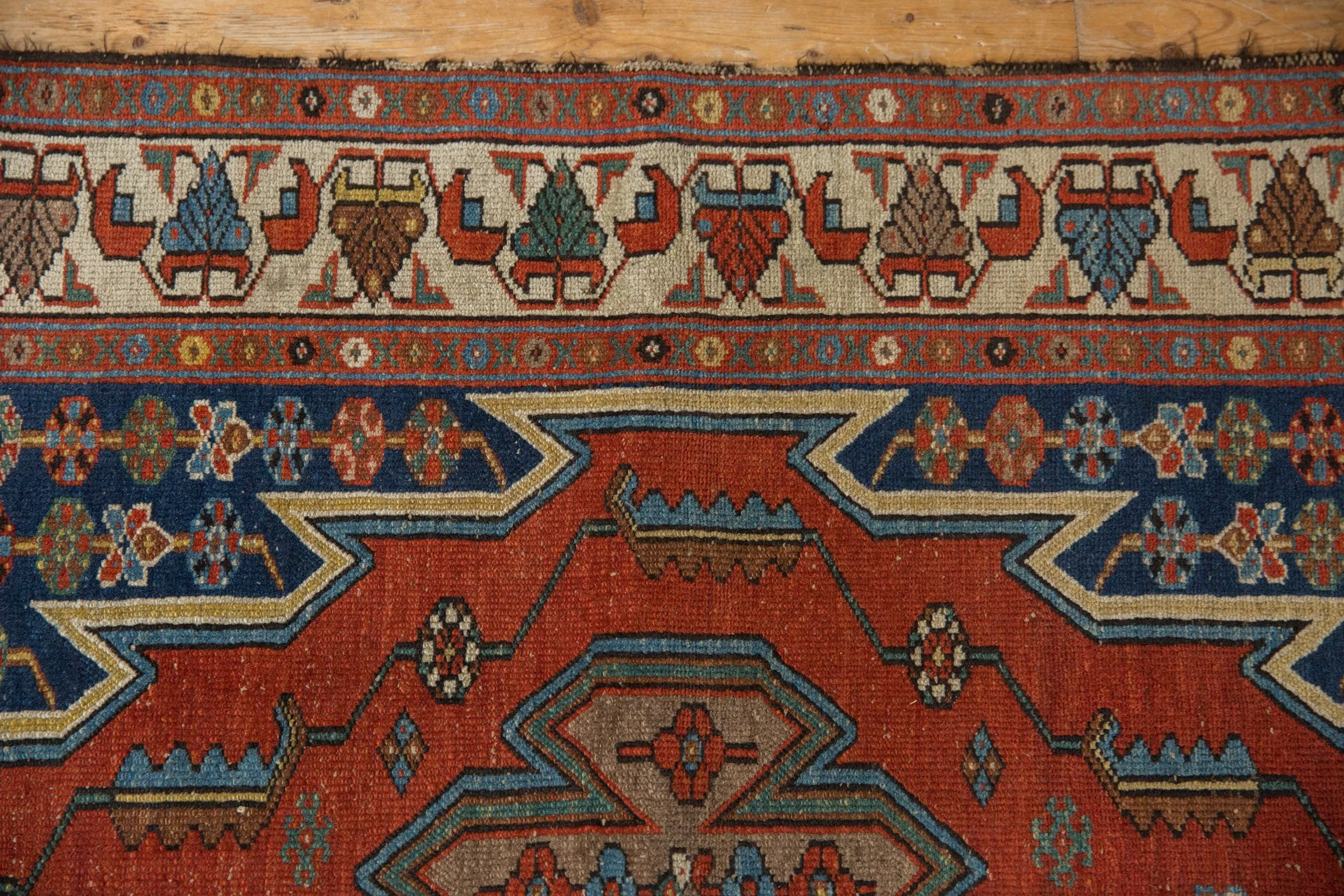 3.5x5 Vintage Fine Hamadan Rug