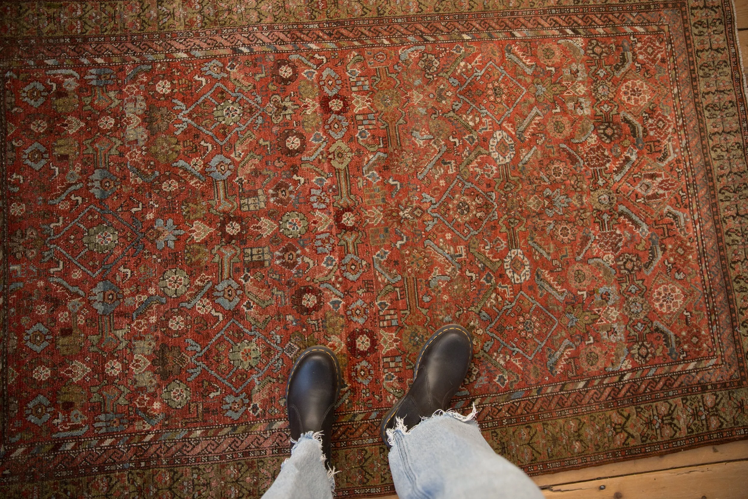 3.5x6 Antique Malayer Rug