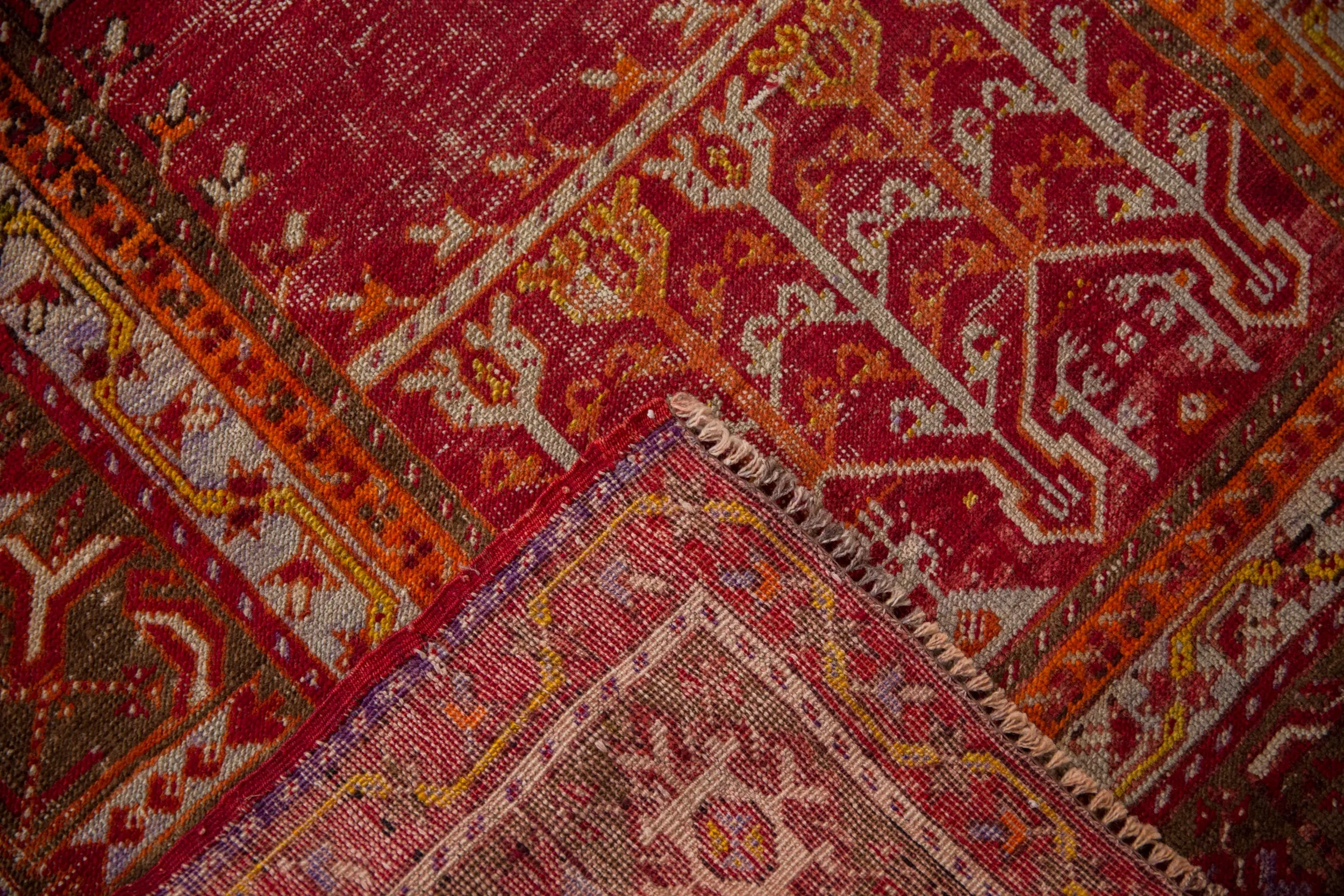 3.5x7 Vintage Ghiordes Rug Runner