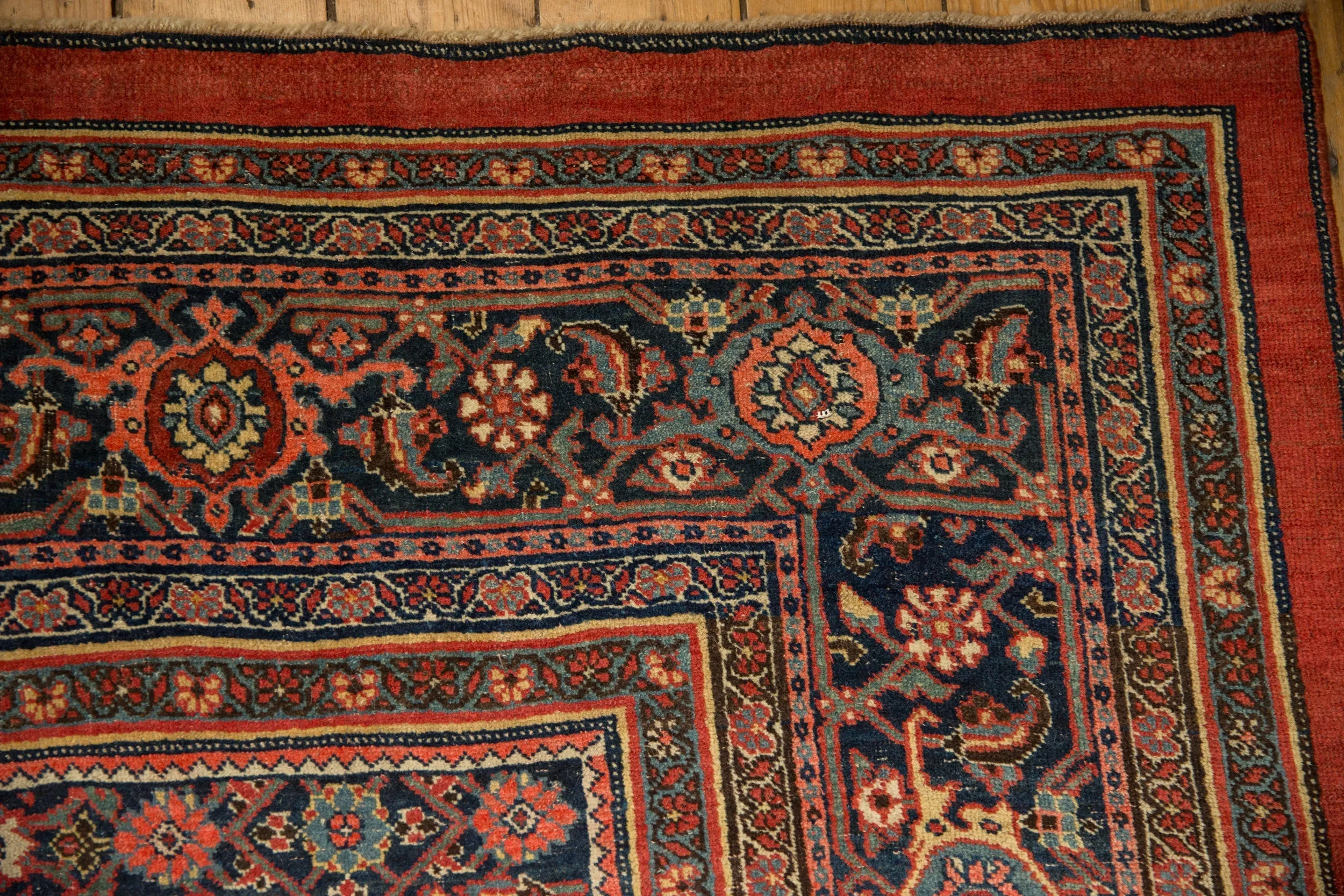 9x14.5 Antique Bijar Carpet