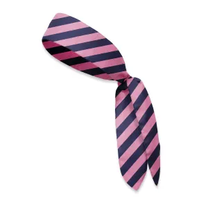 Academy Pink/Navy - Hair Scarf