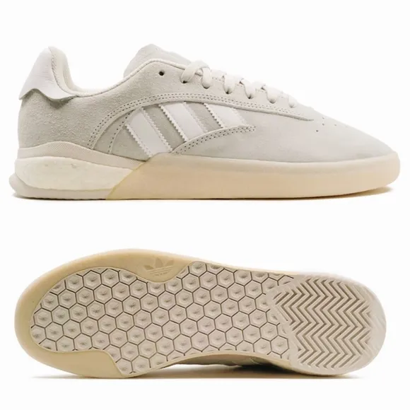 Adidas Originals Men's 3ST.004 Beige Suede Skateboarding Trainers Sneakers, 8.5