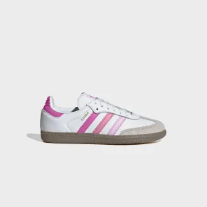 adidas Samba  OG - White / Orchid Fusion / Rose Tone