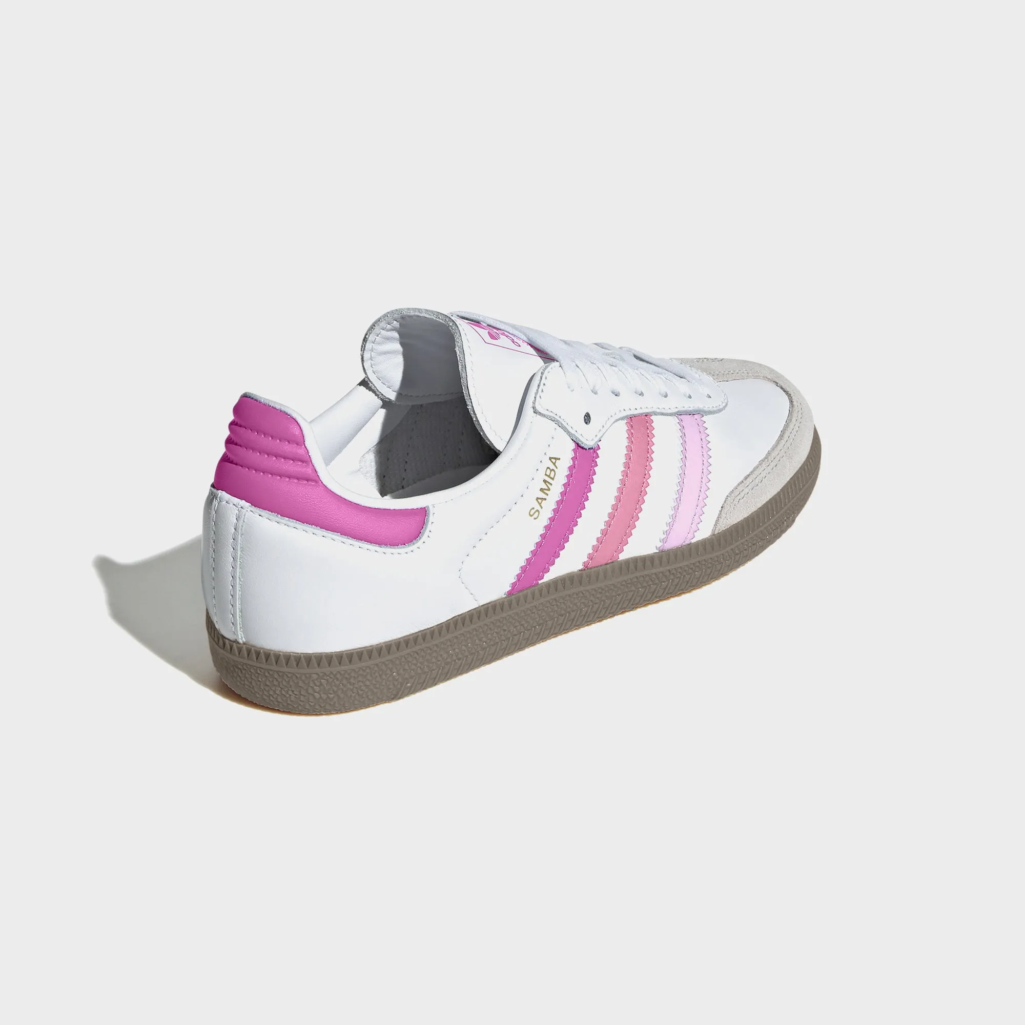 adidas Samba  OG - White / Orchid Fusion / Rose Tone