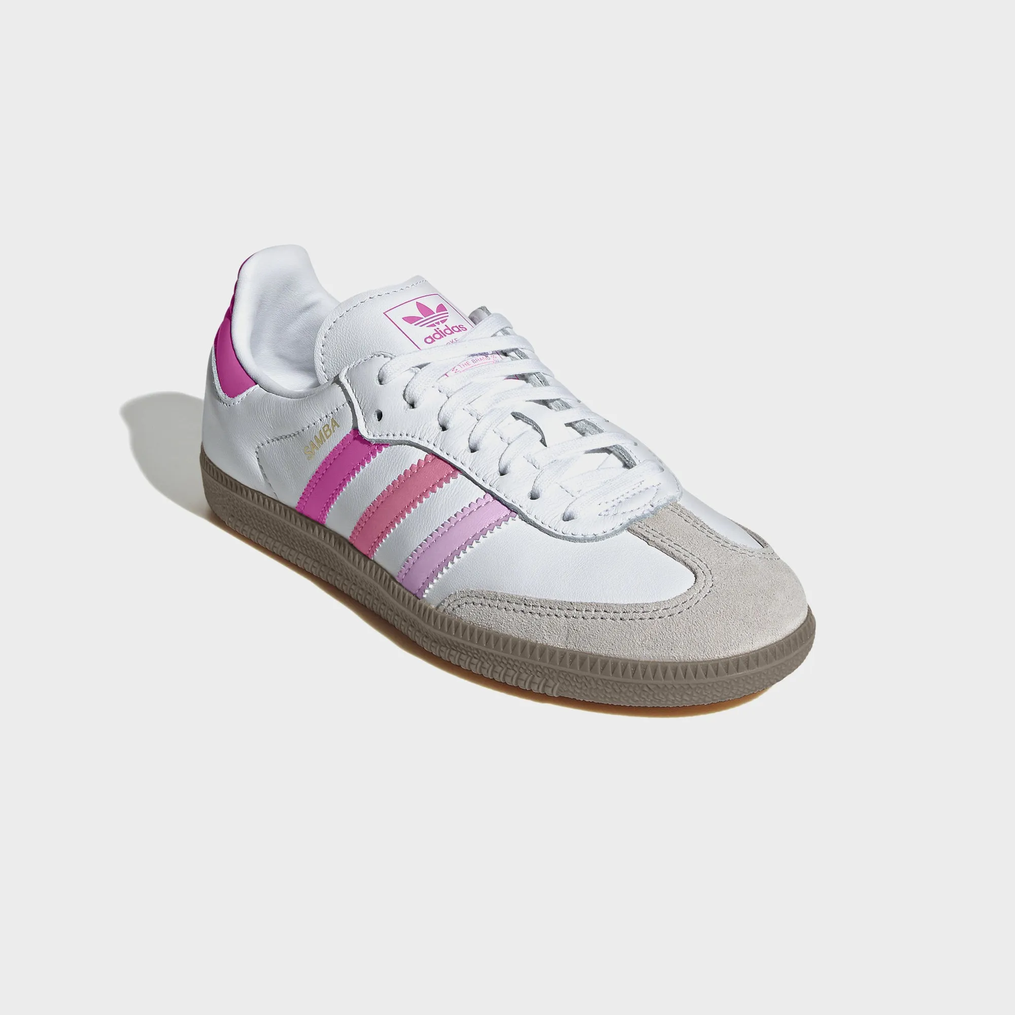 adidas Samba  OG - White / Orchid Fusion / Rose Tone