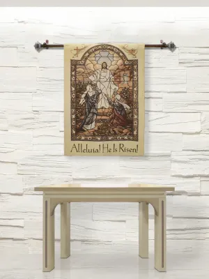 Alleluia, He Is Risen Woven Sample Tapestry