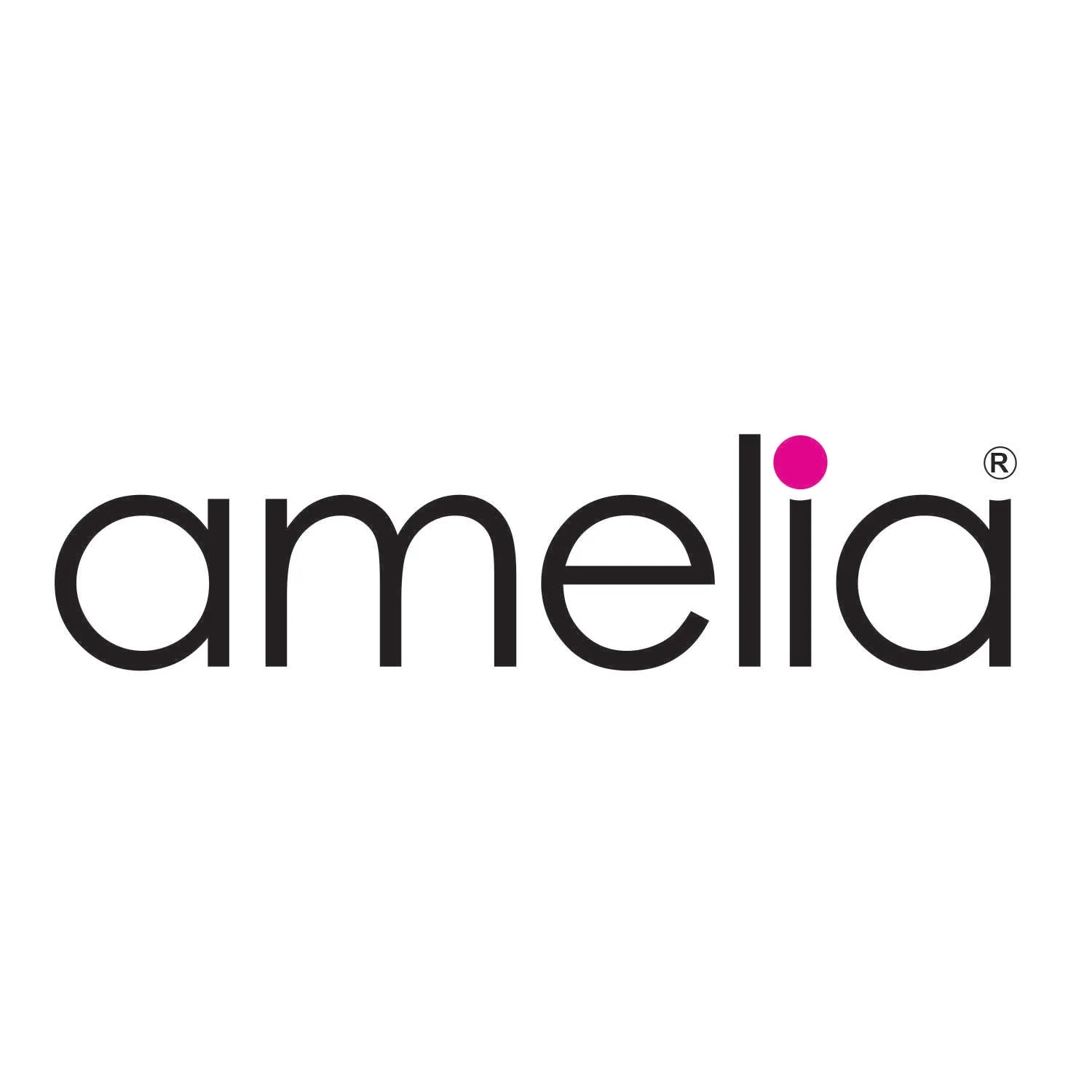 Amelia Beauty, Medium Pink Blue Dot Mix Jersey Scrunchies, 2.5in Diameter, Gentle on Hair, Strong Hold, No Snag, No Dents or Creases. 10 Pack