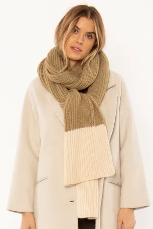 AMUSE SOCIETY Cozy Up Knit Scarf- Surplus