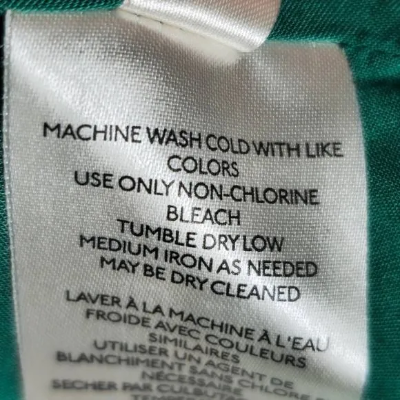 Anthropologie Aida Embroidered Mini Dress Size Small Green