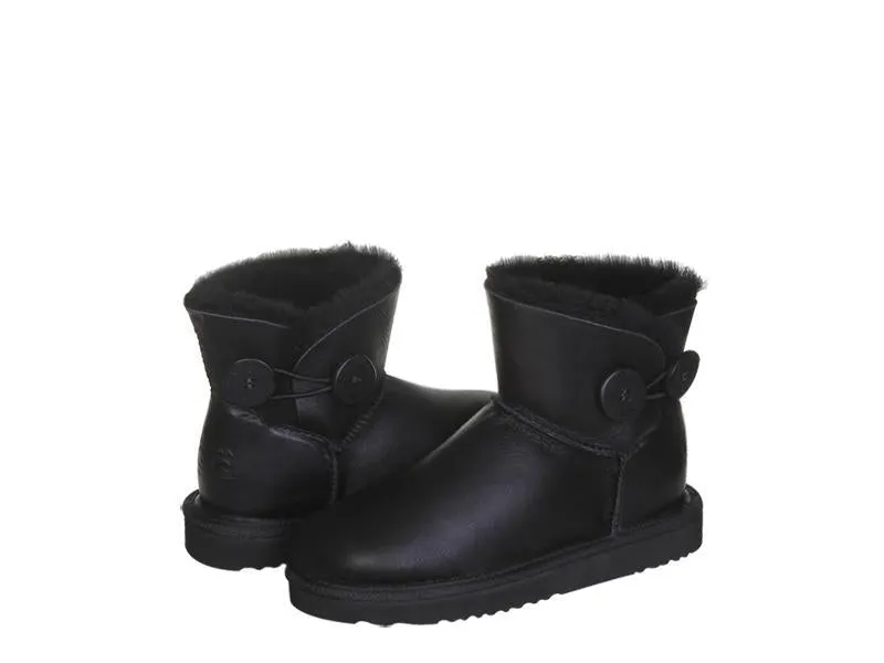 Australian UGG NAPPA Mini Button UGG Boots - 3 Colours