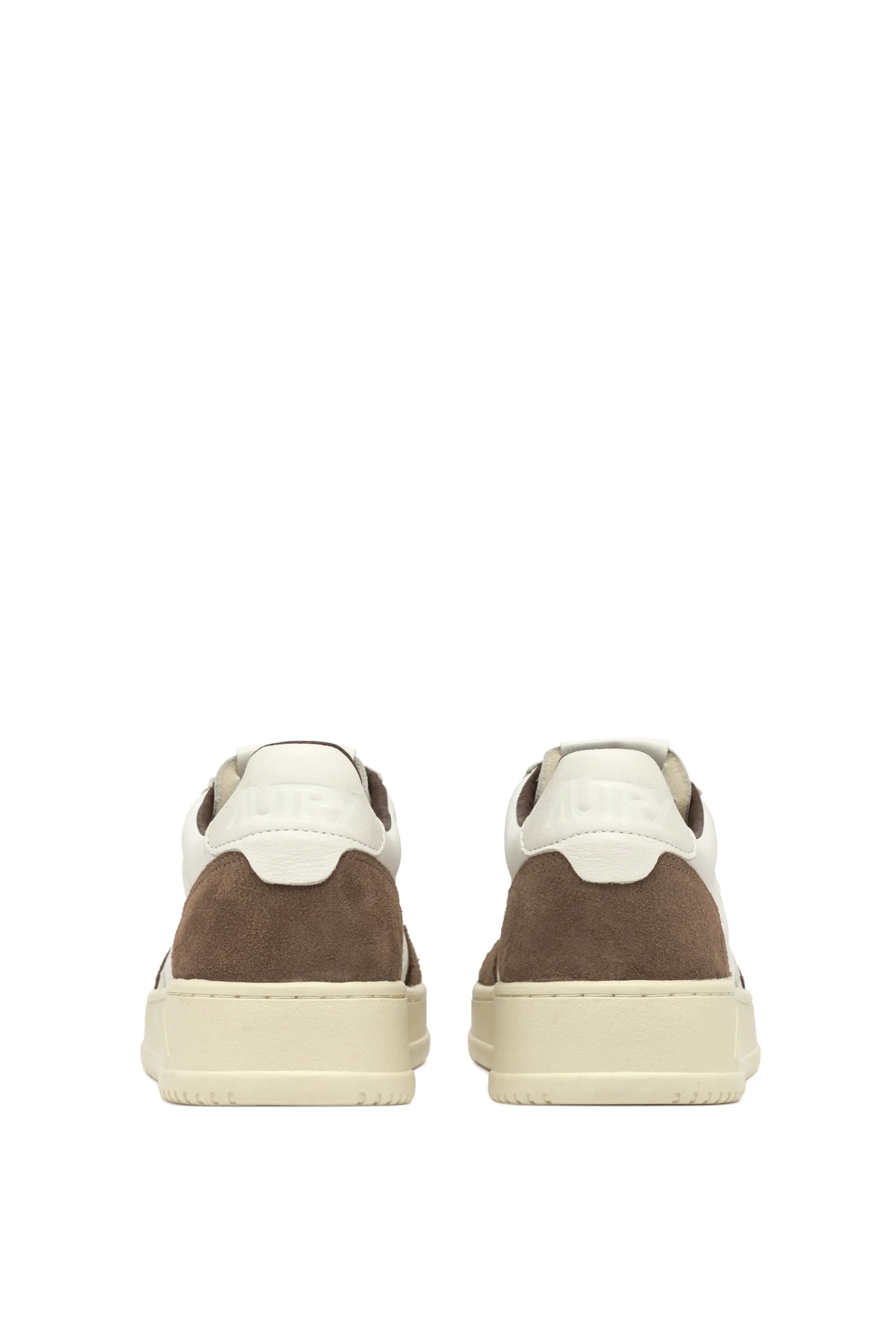 Autry Sneakers Medalist Low Man Goat Suede Marrone Uomo