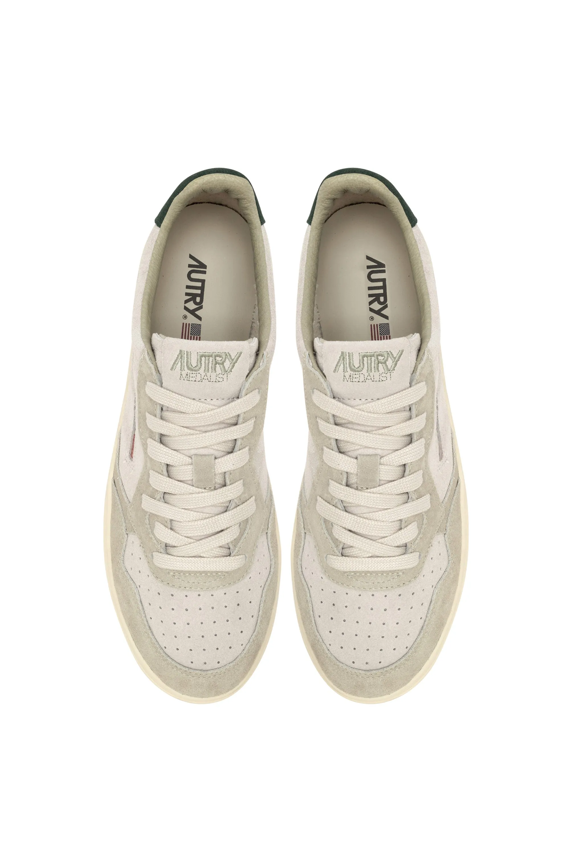 Autry Sneakers Medalist Low Man Tric Suede Beige Uomo