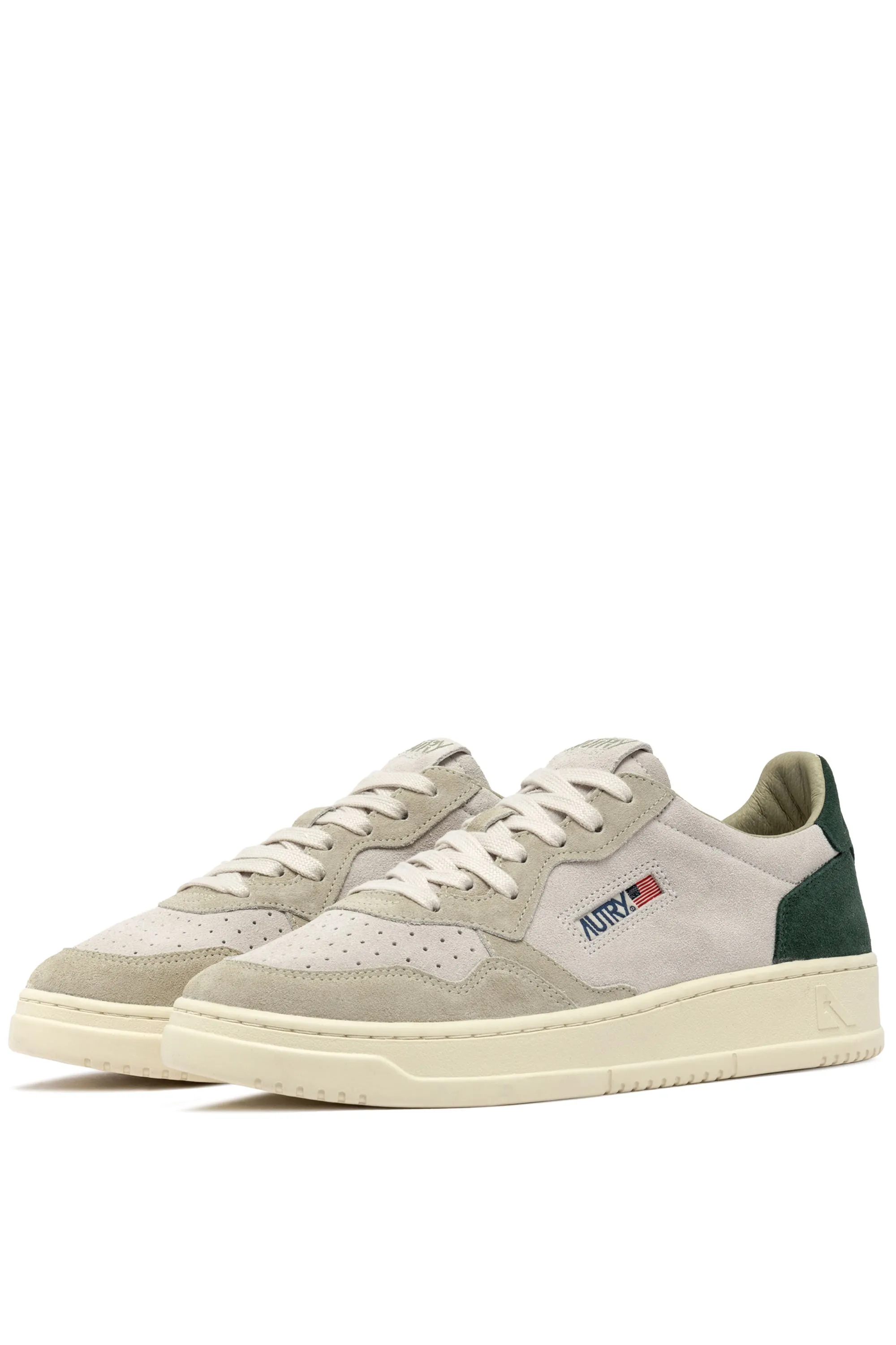 Autry Sneakers Medalist Low Man Tric Suede Beige Uomo