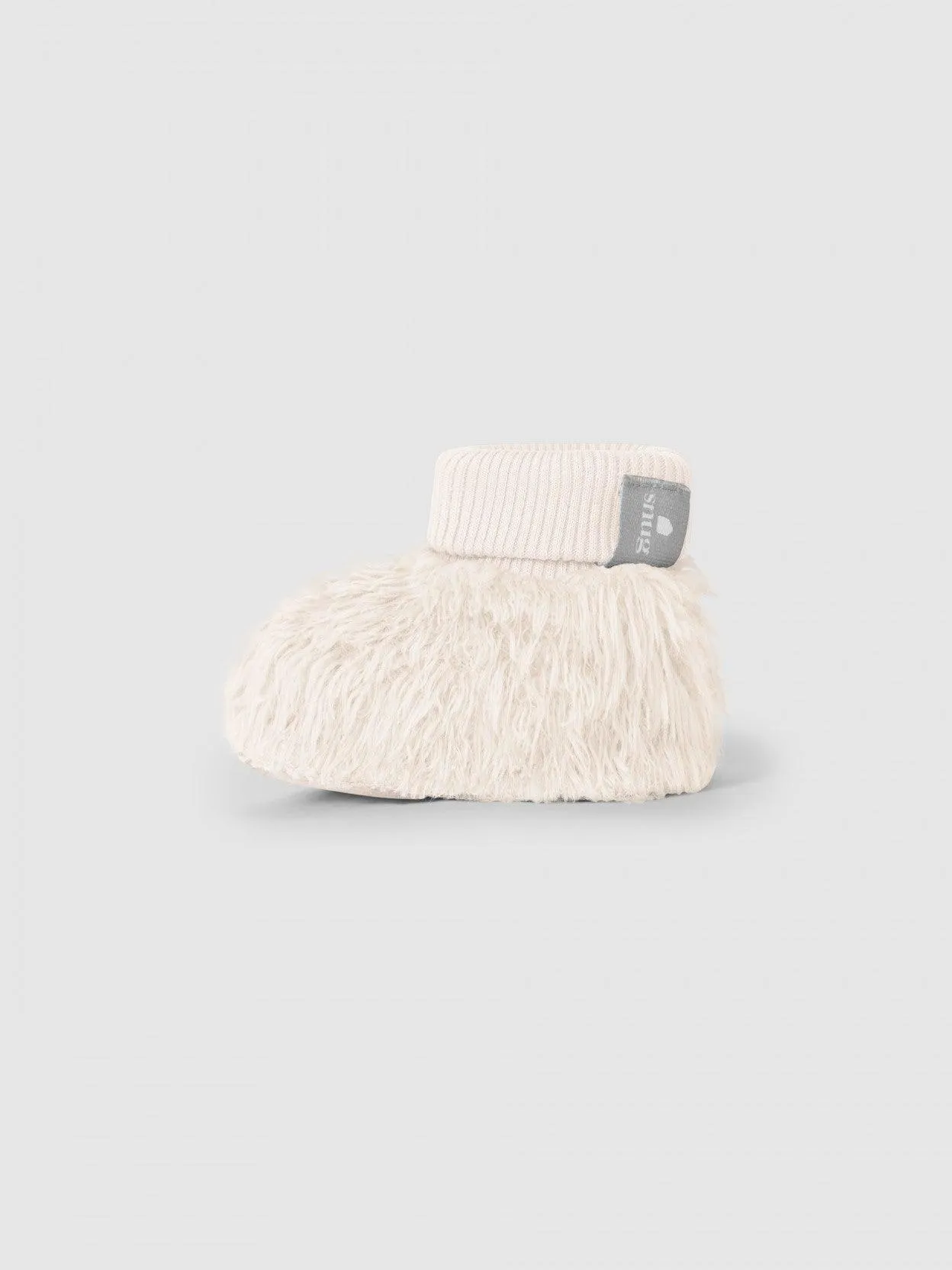 Baby Hats | Booties - Organic Cotton Fur- Light Grey | Snug