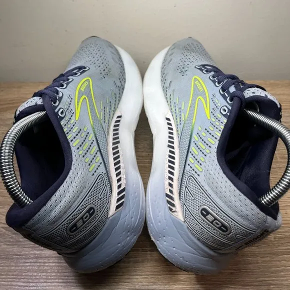 Brooks‎ Glycerin GTS 20 Womens Shoes Blue Gray Athletic Running Sneakers Size 9