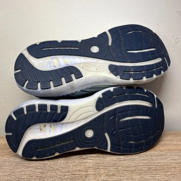 Brooks‎ Glycerin GTS 20 Womens Shoes Blue Gray Athletic Running Sneakers Size 9