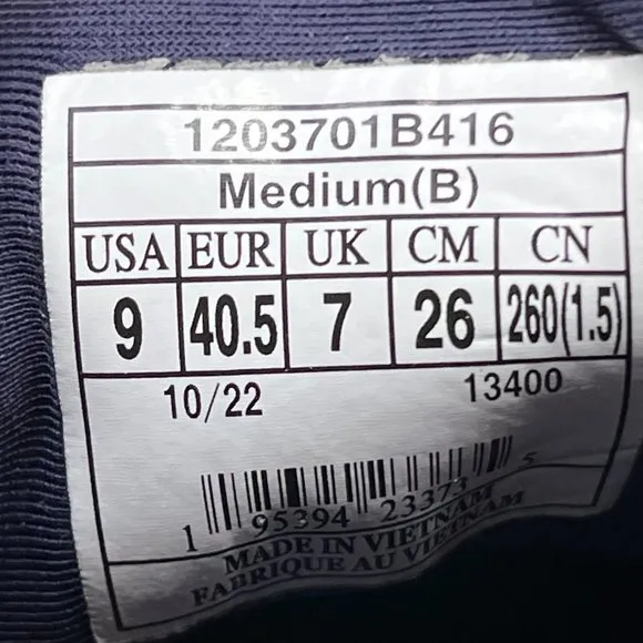 Brooks‎ Glycerin GTS 20 Womens Shoes Blue Gray Athletic Running Sneakers Size 9