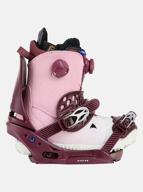 Burton Lexa X EST Snowboard Bindings Womens Almandine