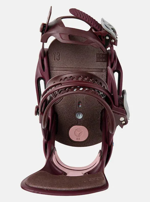 Burton Lexa X EST Snowboard Bindings Womens Almandine