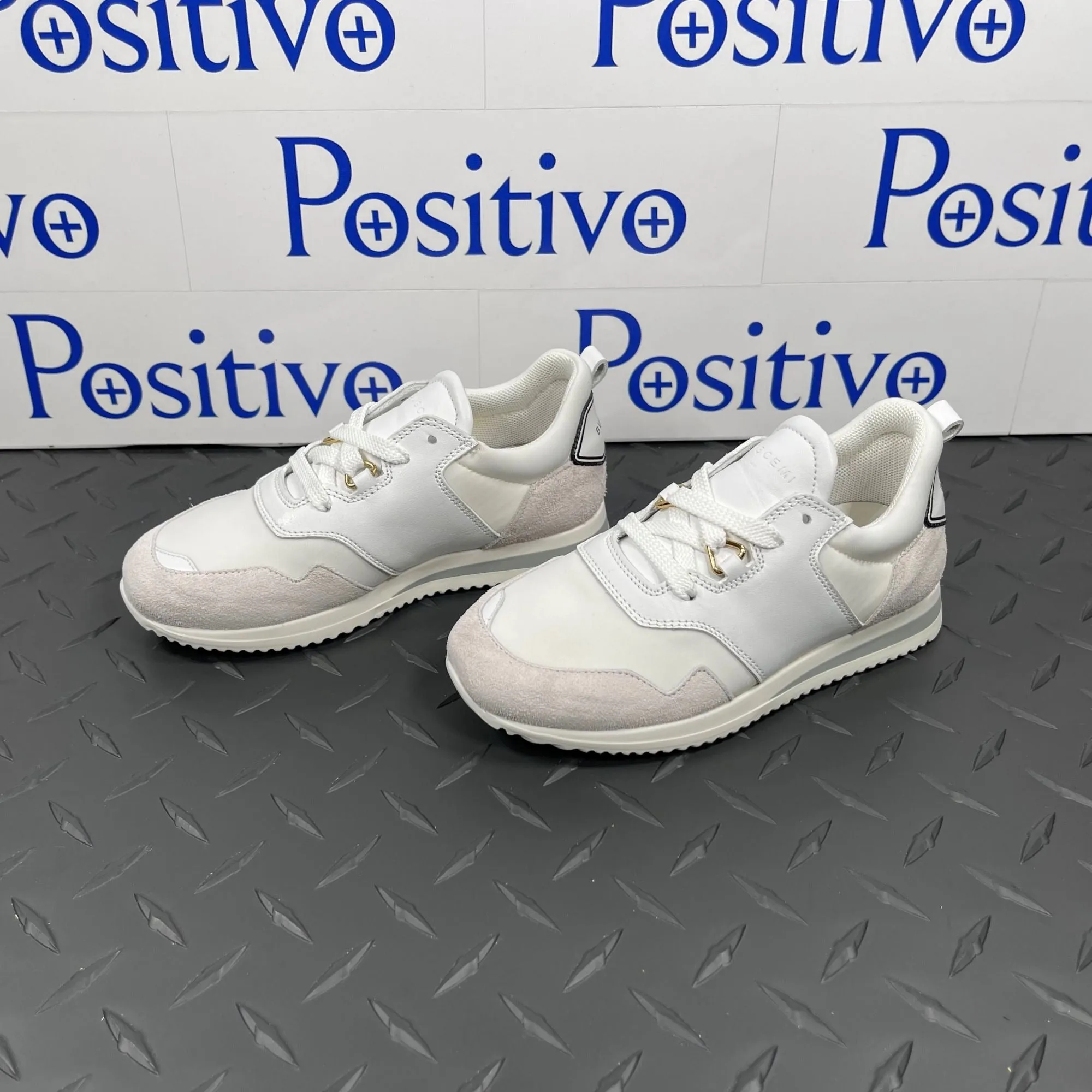Buscemi Ventura Kid White leather Sneakers