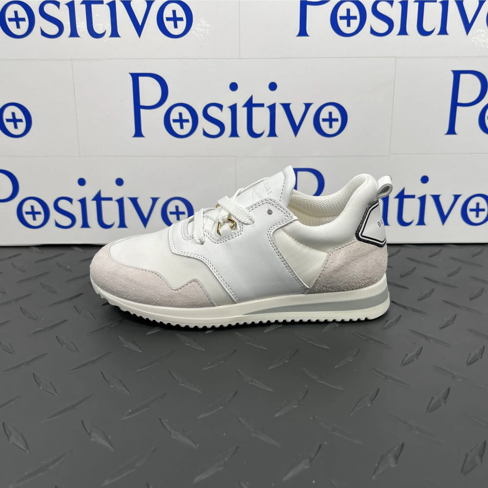 Buscemi Ventura Kid White leather Sneakers