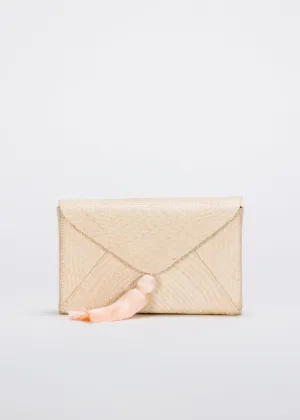 Cassia Straw Clutch Bag