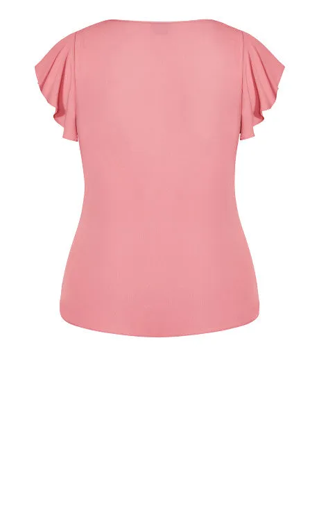 Citi Chic Zip Fling Top - Various Colours