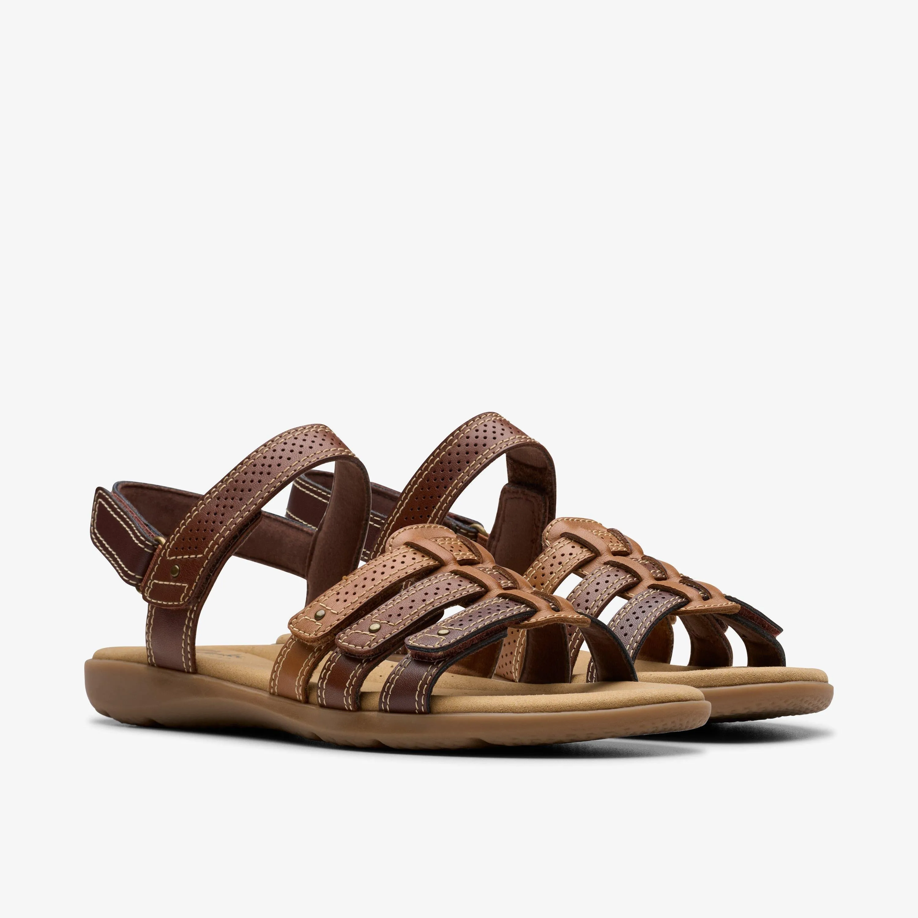 Clarks Women's Elizabelle Kay Brown Multi 26181577