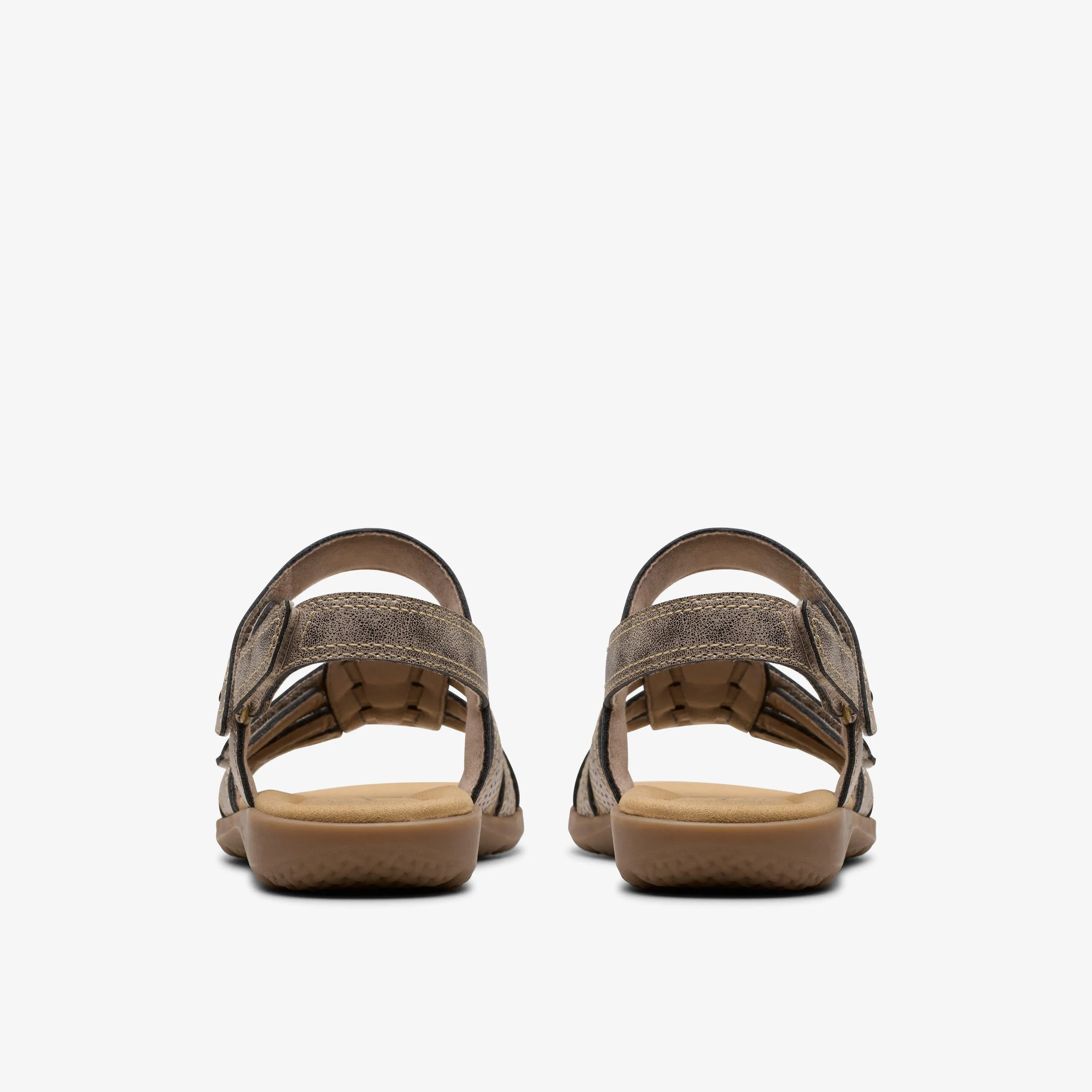 Clarks Women's Elizabelle Kay Taupe Metallic 26181579