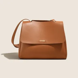 Classic Leather Handbag with Multiple Pockets Perfect for work & weekend