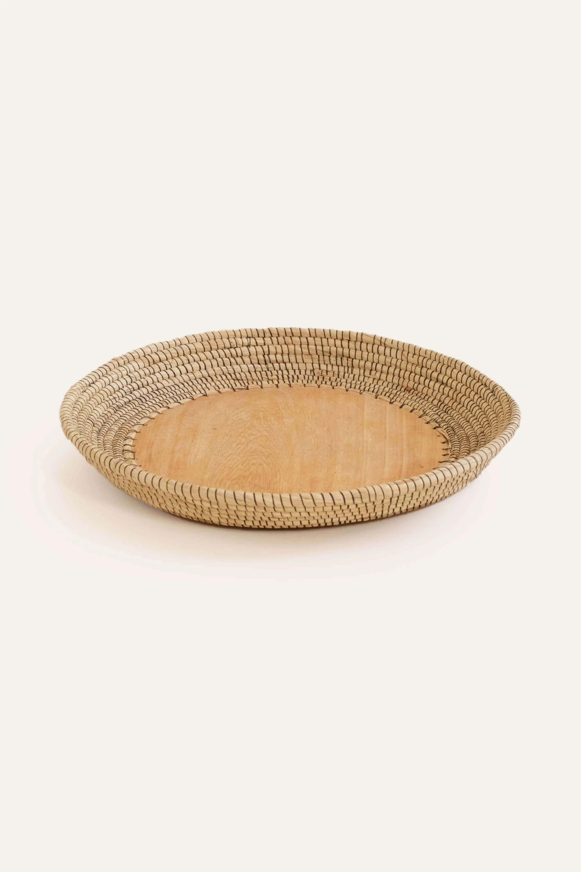 Copabu Wooden   Woven Platter