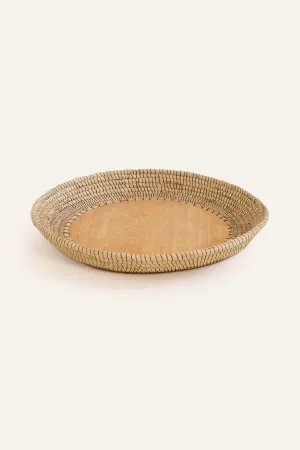 Copabu Wooden   Woven Platter