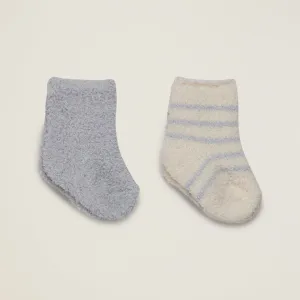 Cozy Chic Infant 2-Pack Socks - Blue