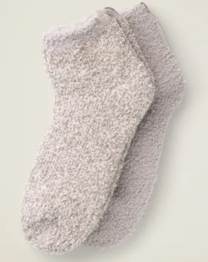 CozyChic 2 Pair Tennis Sock Set - OysterMulti