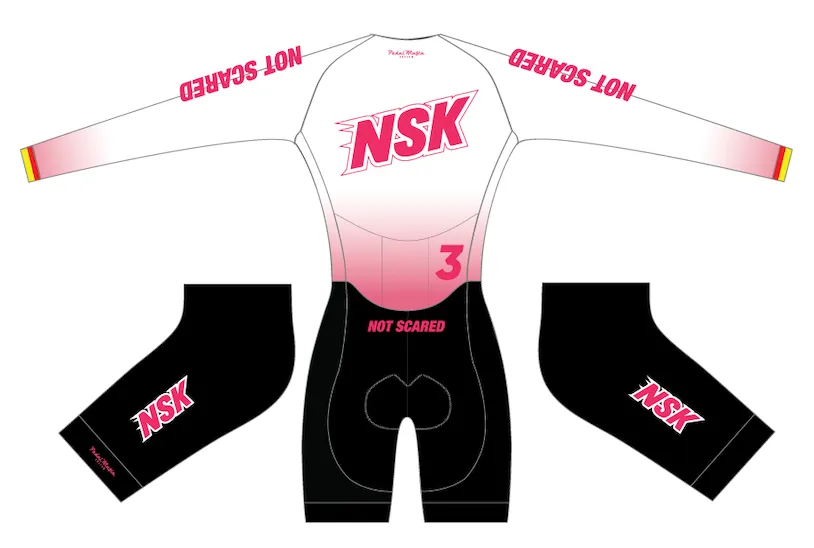 Custom Woven Roubaix Suit - NSK (Black)