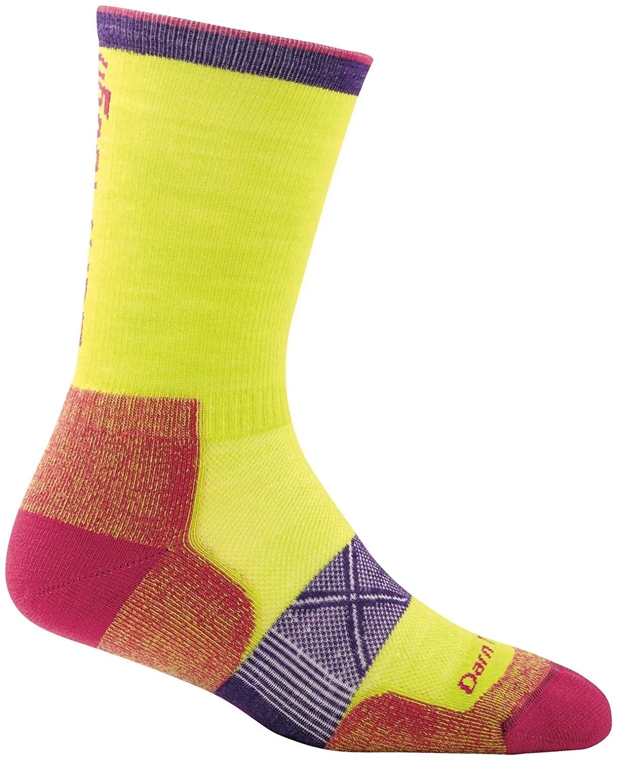 Darn Tough Womens 1794 Merino Wool 3/4 Crew Running Socks