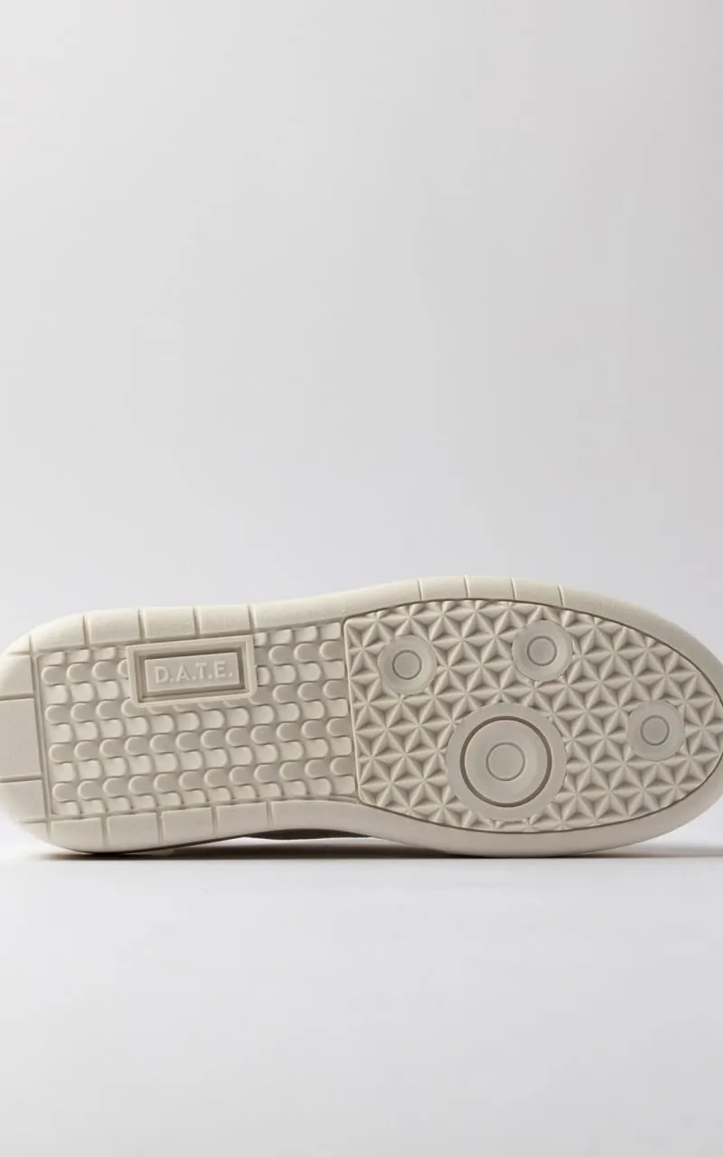 DATE - Hill Platform Sneaker in Stardust Platinum