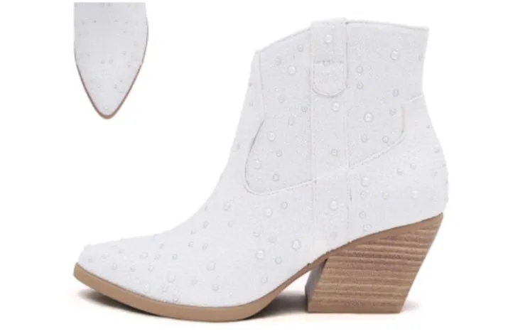 Diamond Studded Booties
