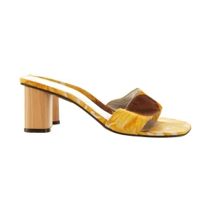 Dolce & Gabbana Sunflower Kitten Heels