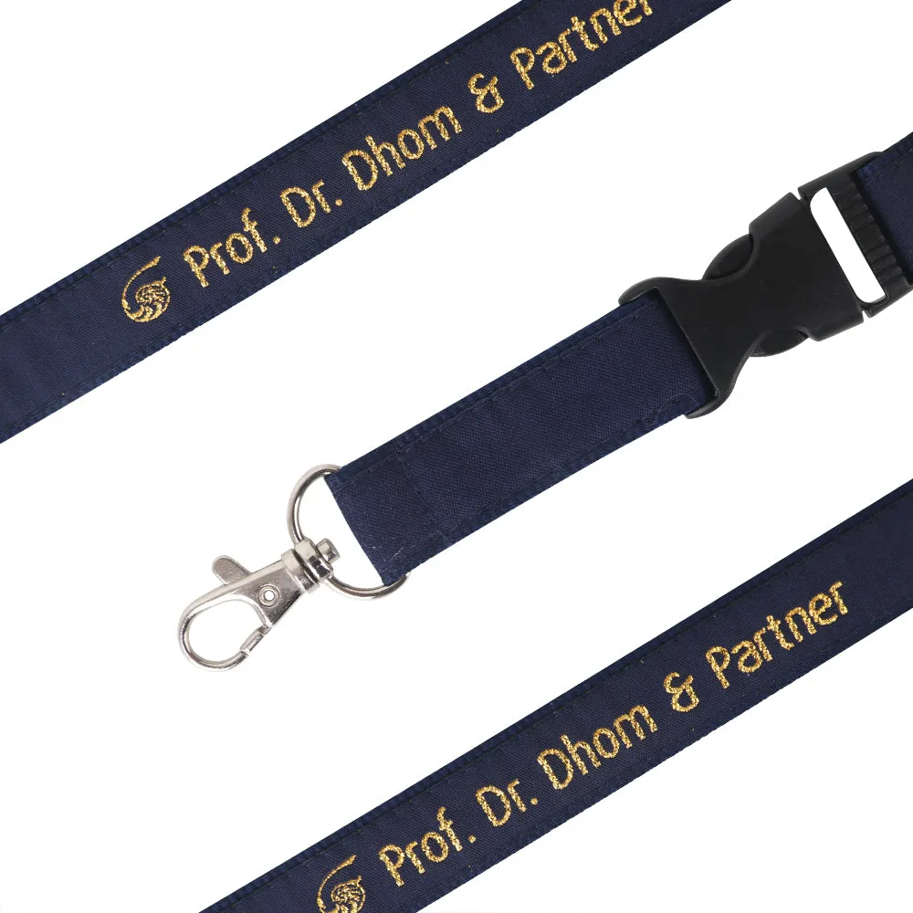 Double Layer Woven Lanyard(SLY-20)