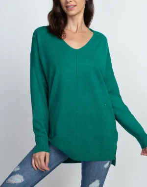 Dream Fleece Oversized V-Neck Sweater