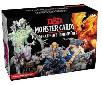 Dungeons & Dragons: Spellbook Cards Monster Mordenkainens Tome of Foes