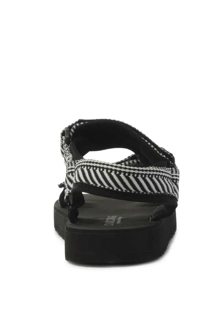 eslem woven strap detail platform sandals