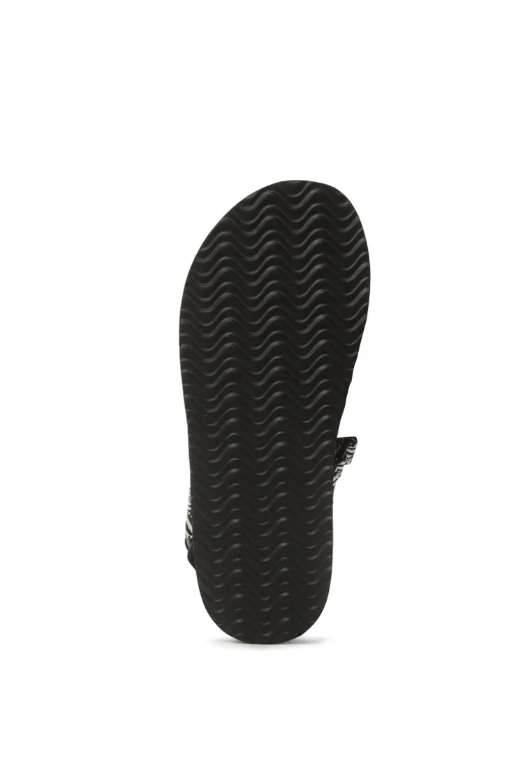 eslem woven strap detail platform sandals