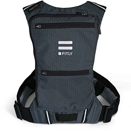 FITLY Minimalist Running Pack (Black, XS-S)